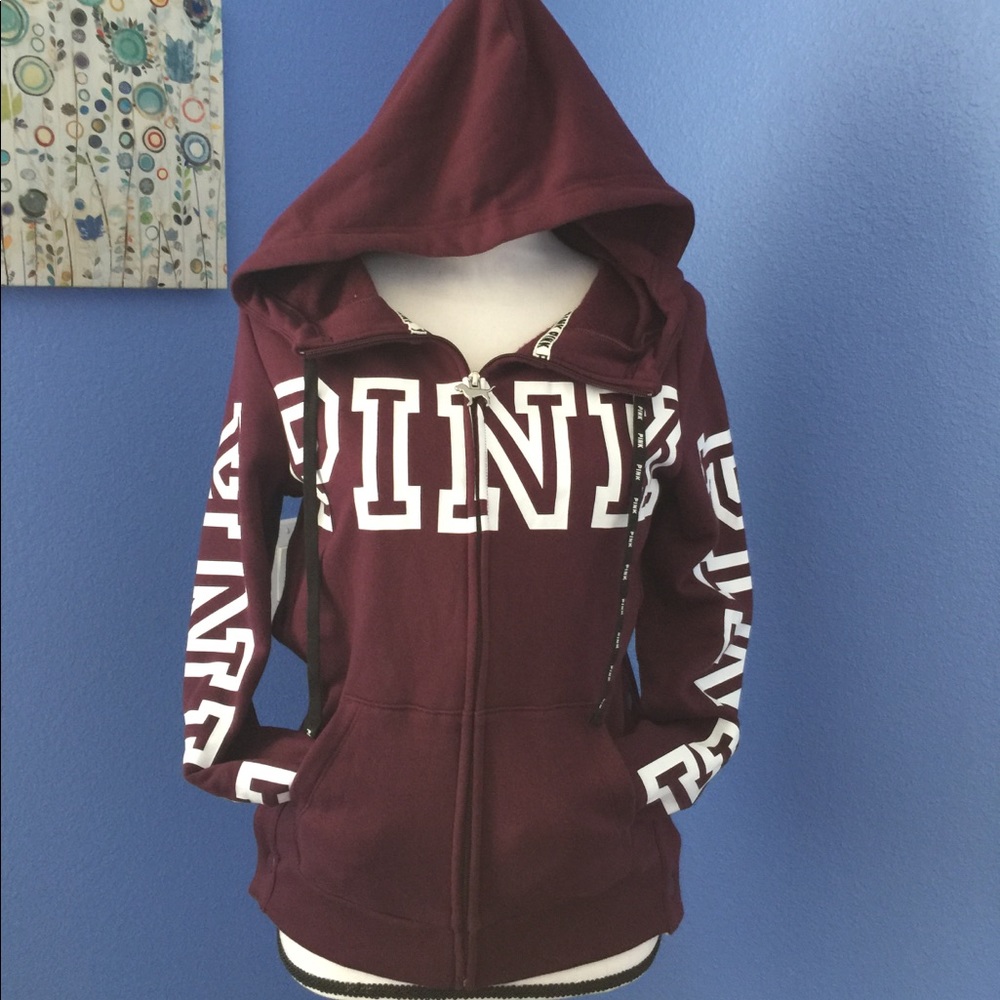 Pink hoodies xs